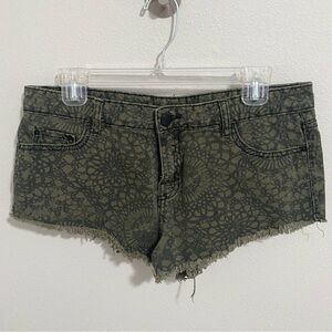 Urban Outfitters BDG Low Rise Mia Cut Off Denim Jean Shorts